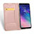 Custodia Portafoglio In Pelle con Supporto per Samsung Galaxy A6 (2018) Oro Rosa