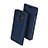 Custodia Portafoglio In Pelle con Supporto per Samsung Galaxy A8 (2018) Duos A530F Blu