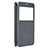 Custodia Portafoglio In Pelle con Supporto per Samsung Galaxy Mega 2 G7508Q Nero