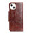 Custodia Portafoglio In Pelle Cover con Supporto A01 per Apple iPhone 13