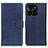 Custodia Portafoglio In Pelle Cover con Supporto A01D per Huawei Honor X8b