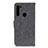 Custodia Portafoglio In Pelle Cover con Supporto A01D per Motorola Moto One Fusion Plus Nero