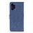 Custodia Portafoglio In Pelle Cover con Supporto A01D per Samsung Galaxy A32 5G Blu