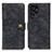 Custodia Portafoglio In Pelle Cover con Supporto A01D per Samsung Galaxy S24 Ultra 5G Nero