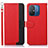 Custodia Portafoglio In Pelle Cover con Supporto A01D per Xiaomi Poco C55 Oro