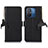 Custodia Portafoglio In Pelle Cover con Supporto A01D per Xiaomi Redmi 11A 4G Nero