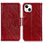 Custodia Portafoglio In Pelle Cover con Supporto A02 per Apple iPhone 13