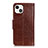 Custodia Portafoglio In Pelle Cover con Supporto A02 per Apple iPhone 13