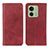 Custodia Portafoglio In Pelle Cover con Supporto A02D per Motorola Moto Edge (2023) 5G Rosso