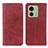 Custodia Portafoglio In Pelle Cover con Supporto A02D per Motorola Moto Edge 40 5G Rosso