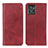 Custodia Portafoglio In Pelle Cover con Supporto A02D per Motorola ThinkPhone 5G Rosso