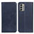 Custodia Portafoglio In Pelle Cover con Supporto A02D per Nokia G400 5G Blu