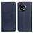 Custodia Portafoglio In Pelle Cover con Supporto A02D per OnePlus 11R 5G Blu