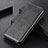 Custodia Portafoglio In Pelle Cover con Supporto A02D per OnePlus 9 5G Nero