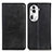 Custodia Portafoglio In Pelle Cover con Supporto A02D per Oppo Reno11 Pro 5G Nero