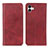 Custodia Portafoglio In Pelle Cover con Supporto A02D per Samsung Galaxy A04 4G Rosso