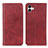 Custodia Portafoglio In Pelle Cover con Supporto A02D per Samsung Galaxy A04E Rosso