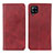 Custodia Portafoglio In Pelle Cover con Supporto A02D per Samsung Galaxy A22 4G Rosso