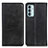 Custodia Portafoglio In Pelle Cover con Supporto A02D per Samsung Galaxy F23 5G Nero