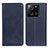 Custodia Portafoglio In Pelle Cover con Supporto A02D per Xiaomi Mi 13T 5G Blu