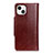 Custodia Portafoglio In Pelle Cover con Supporto A03 per Apple iPhone 13