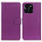 Custodia Portafoglio In Pelle Cover con Supporto A03D per Huawei Honor X6a Viola