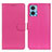 Custodia Portafoglio In Pelle Cover con Supporto A03D per Motorola Moto E22i Rosa Caldo