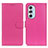 Custodia Portafoglio In Pelle Cover con Supporto A03D per Motorola Moto Edge Plus (2022) 5G Rosa Caldo