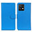 Custodia Portafoglio In Pelle Cover con Supporto A03D per Motorola Moto Edge Plus (2023) 5G Cielo Blu