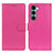 Custodia Portafoglio In Pelle Cover con Supporto A03D per Motorola Moto Edge S30 5G Rosa Caldo