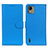 Custodia Portafoglio In Pelle Cover con Supporto A03D per Nokia C110 Cielo Blu