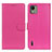 Custodia Portafoglio In Pelle Cover con Supporto A03D per Nokia C110 Rosa Caldo