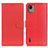 Custodia Portafoglio In Pelle Cover con Supporto A03D per Nokia C110 Rosso