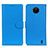 Custodia Portafoglio In Pelle Cover con Supporto A03D per Nokia C20 Plus Cielo Blu