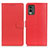 Custodia Portafoglio In Pelle Cover con Supporto A03D per Nokia C210 Rosso