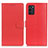 Custodia Portafoglio In Pelle Cover con Supporto A03D per Nokia G100 Rosso