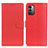 Custodia Portafoglio In Pelle Cover con Supporto A03D per Nokia G21 Rosso