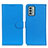 Custodia Portafoglio In Pelle Cover con Supporto A03D per Nokia G22 Cielo Blu