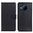 Custodia Portafoglio In Pelle Cover con Supporto A03D per Nokia X100 5G Nero