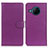 Custodia Portafoglio In Pelle Cover con Supporto A03D per Nokia X100 5G Viola