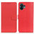 Custodia Portafoglio In Pelle Cover con Supporto A03D per Nothing Phone 2 Rosso