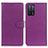 Custodia Portafoglio In Pelle Cover con Supporto A03D per Oppo A56 5G Viola