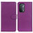 Custodia Portafoglio In Pelle Cover con Supporto A03D per Oppo A74 5G Viola