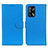 Custodia Portafoglio In Pelle Cover con Supporto A03D per Oppo F19s Cielo Blu