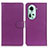 Custodia Portafoglio In Pelle Cover con Supporto A03D per Oppo Reno11 5G Viola