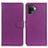 Custodia Portafoglio In Pelle Cover con Supporto A03D per Oppo Reno5 F Viola