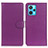 Custodia Portafoglio In Pelle Cover con Supporto A03D per Realme 9 4G Viola