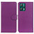 Custodia Portafoglio In Pelle Cover con Supporto A03D per Realme V25 5G Viola