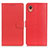 Custodia Portafoglio In Pelle Cover con Supporto A03D per Samsung Galaxy A22 5G SC-56B Rosso
