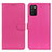 Custodia Portafoglio In Pelle Cover con Supporto A03D per Samsung Galaxy M02s Rosa Caldo